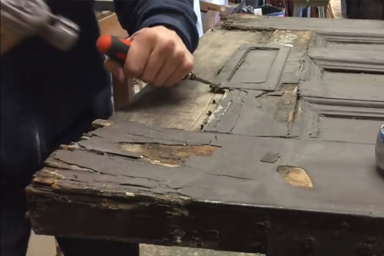 Maywood-wooden-door-repair