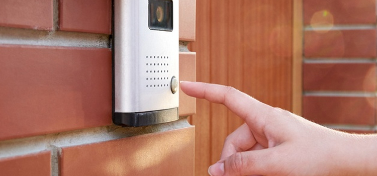apartment door buzzer installation in Maywood
