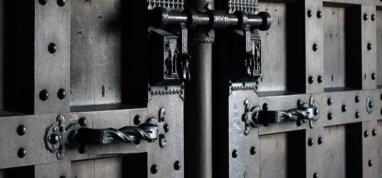 steel entry door repair in Maywood